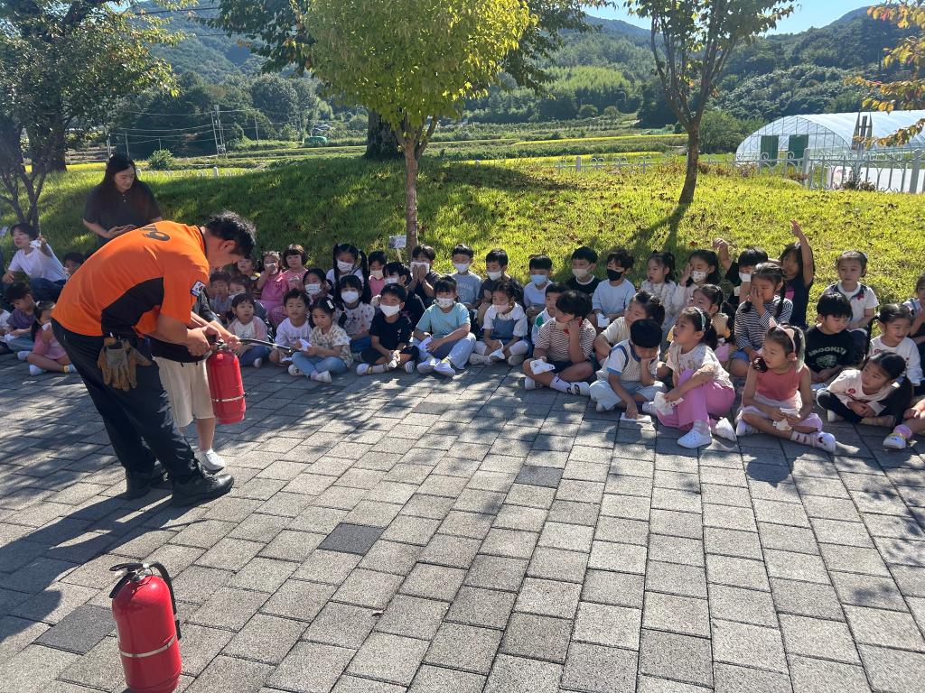 합동소방훈련(산청소방서)
